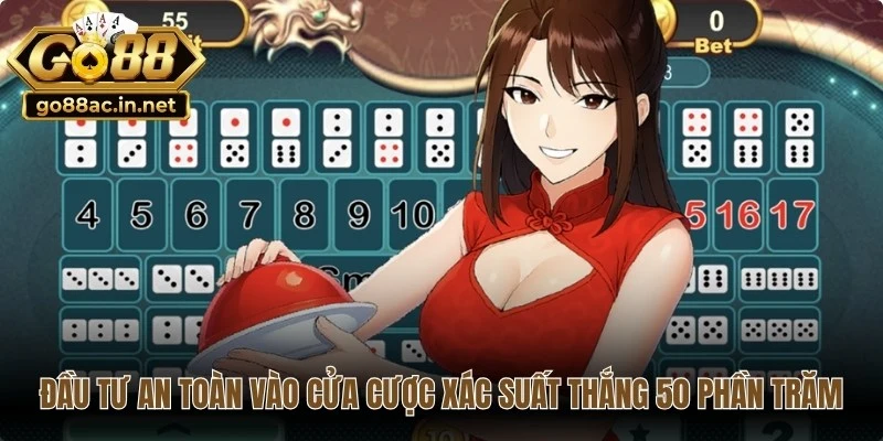 Đầu tư an toàn vào các cửa cược có xác suất thắng 50 phần trăm