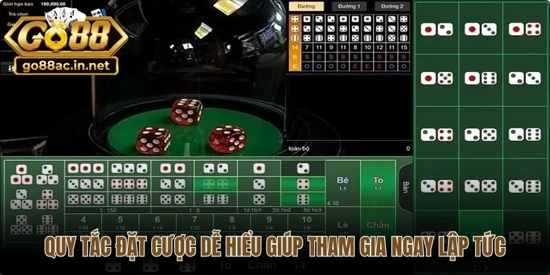 Quy tắc đặt cược dễ hiểu giúp bất kỳ ai cũng dễ tham gia ngay lập tức